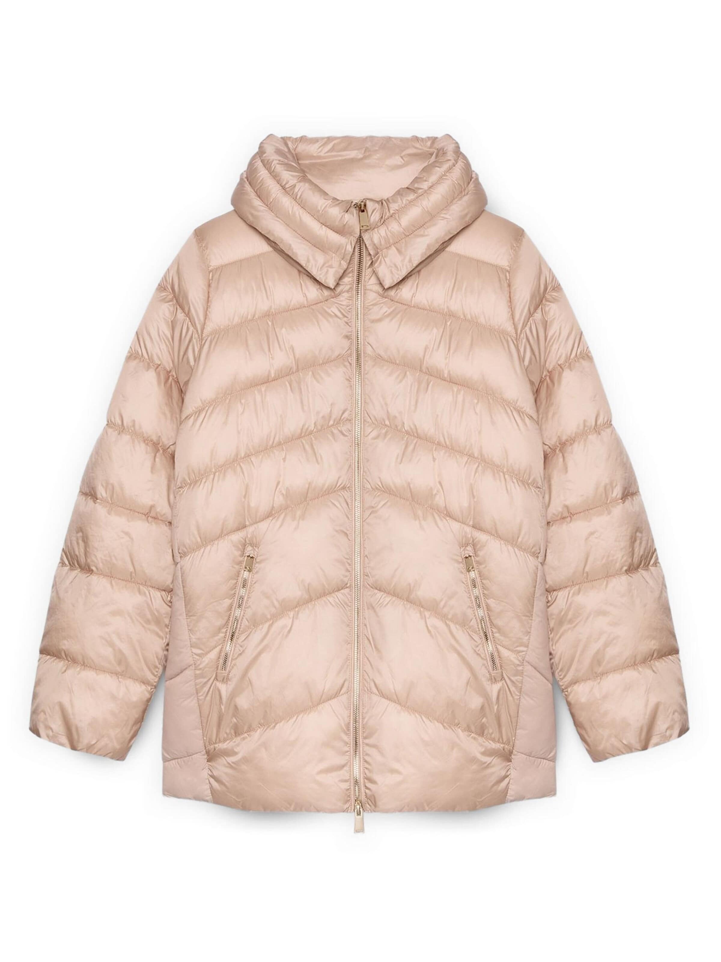 Fiorella Rubino - Chaqueta de invierno en beige: frente
