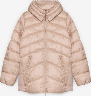 Veste d’hiver Fiorella Rubino en beige : devant