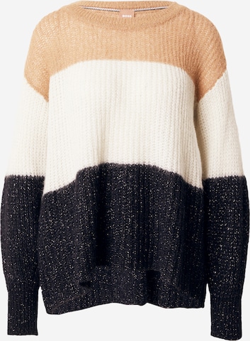 BOSS Black Sweater 'Fuoline' in Mixed colors: front