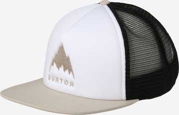 BURTON Sportovní čepice – bílá: přední strana