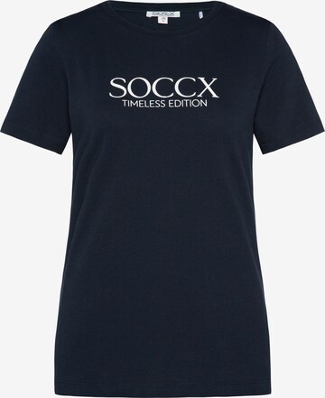 Soccx Shirt in Blauw: voorkant