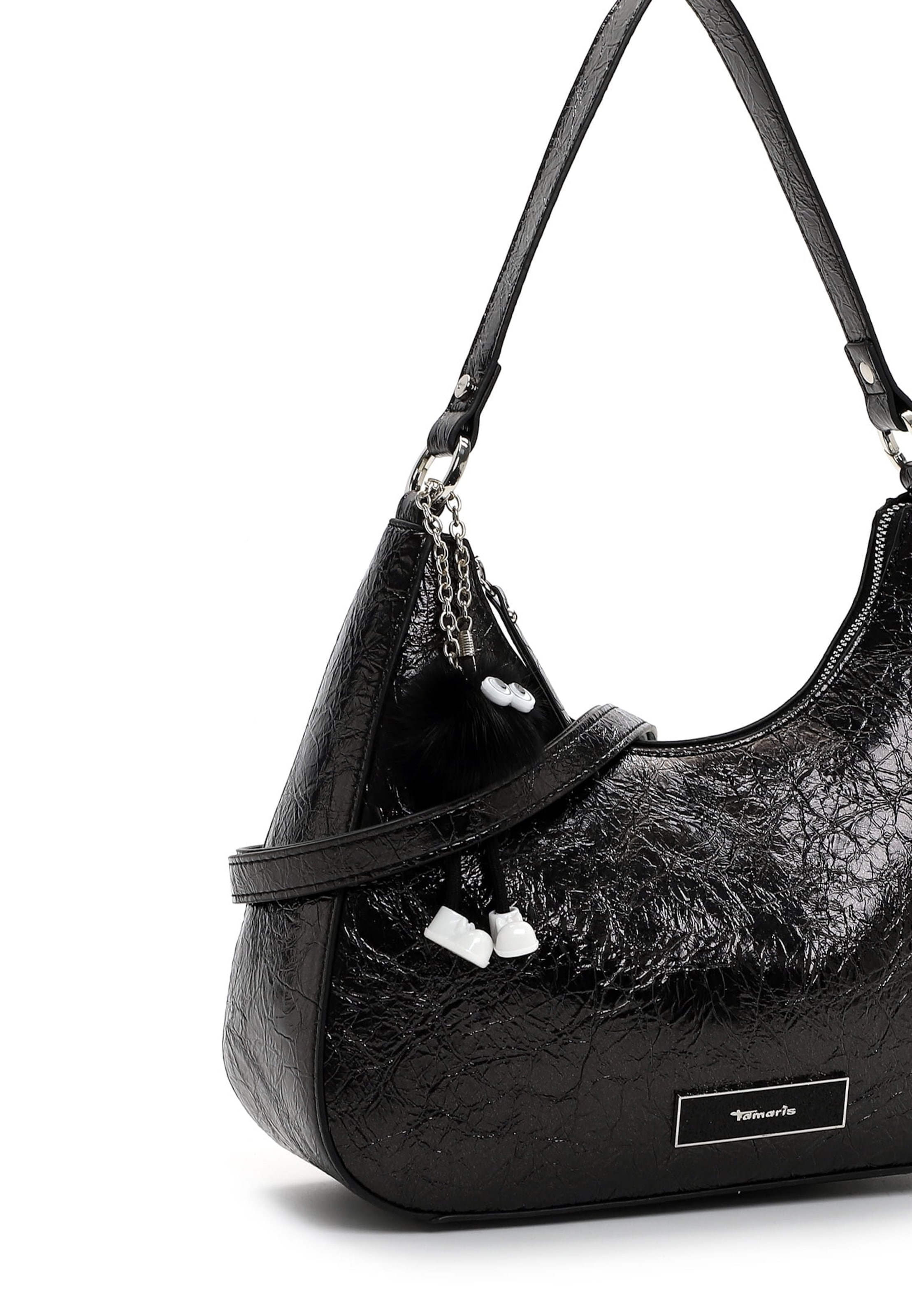 Poche ventrale 'Gilla' Tamaris en noir