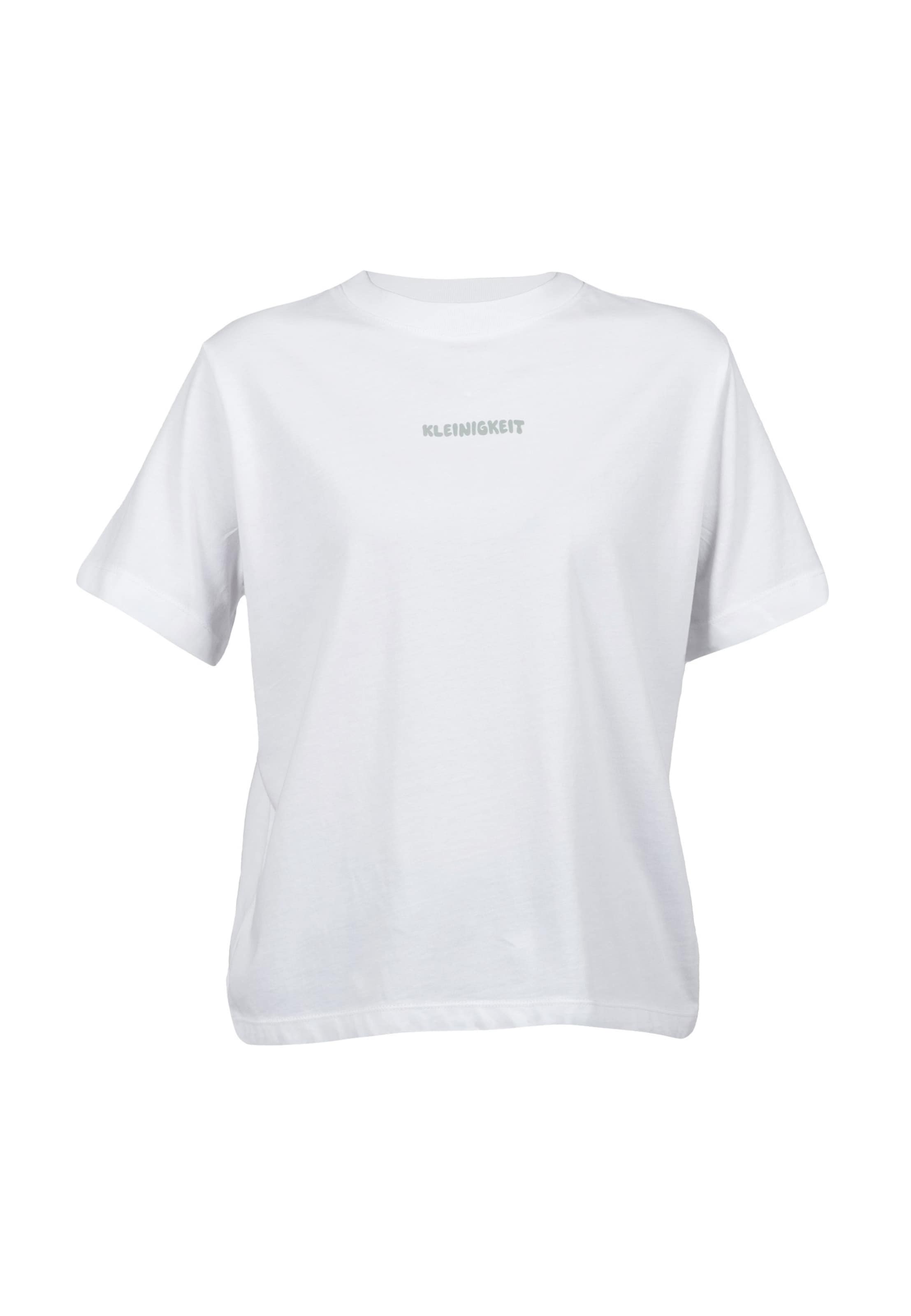 Kleinigkeit Shirt in Weiß: Vorderseite