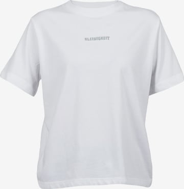 T-shirt Kleinigkeit en blanc : devant