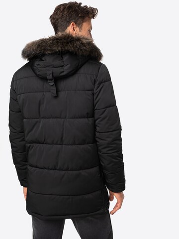 Superdry Parka 'Chinook' in Schwarz