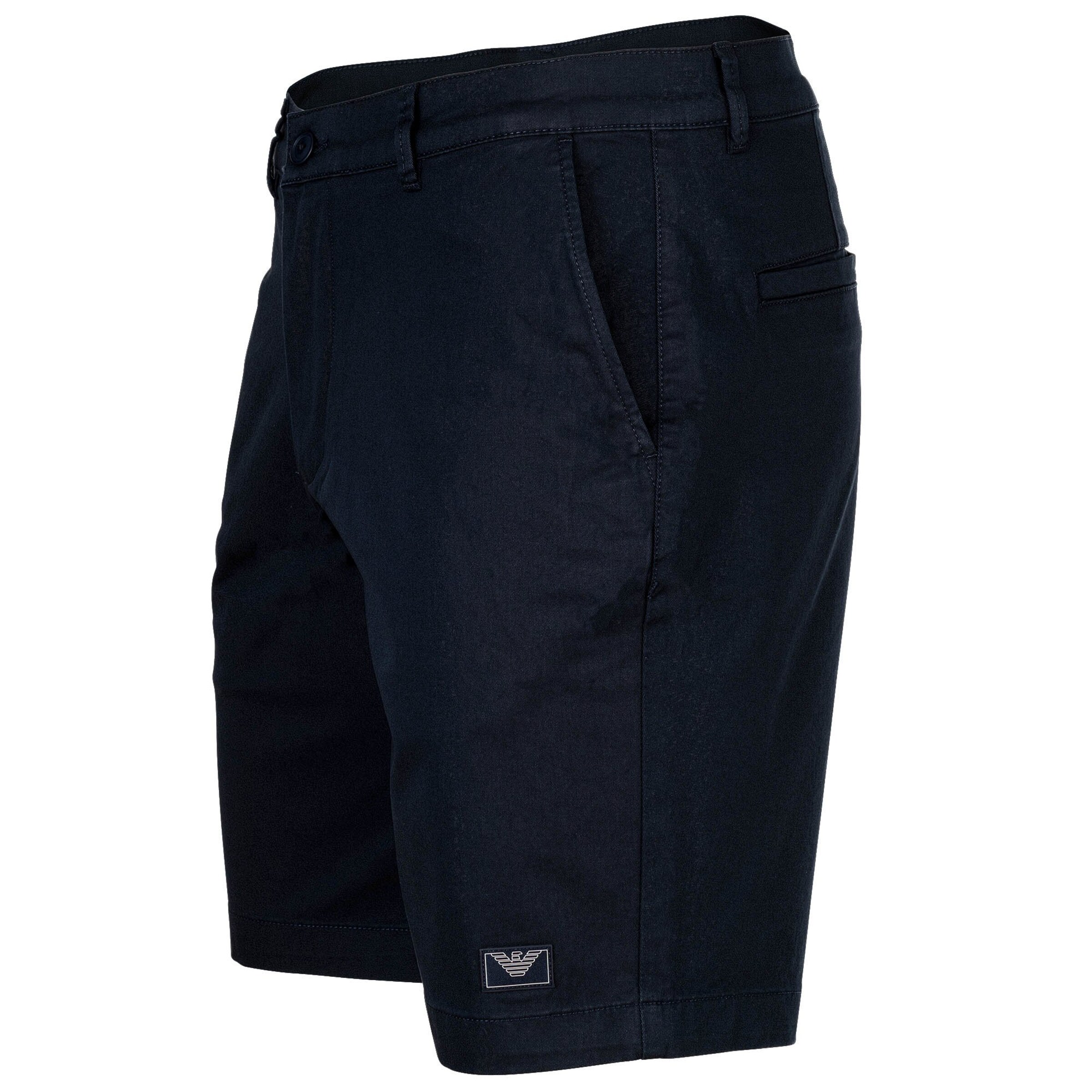 Emporio Armani Regular Cargobroek in Blauw
