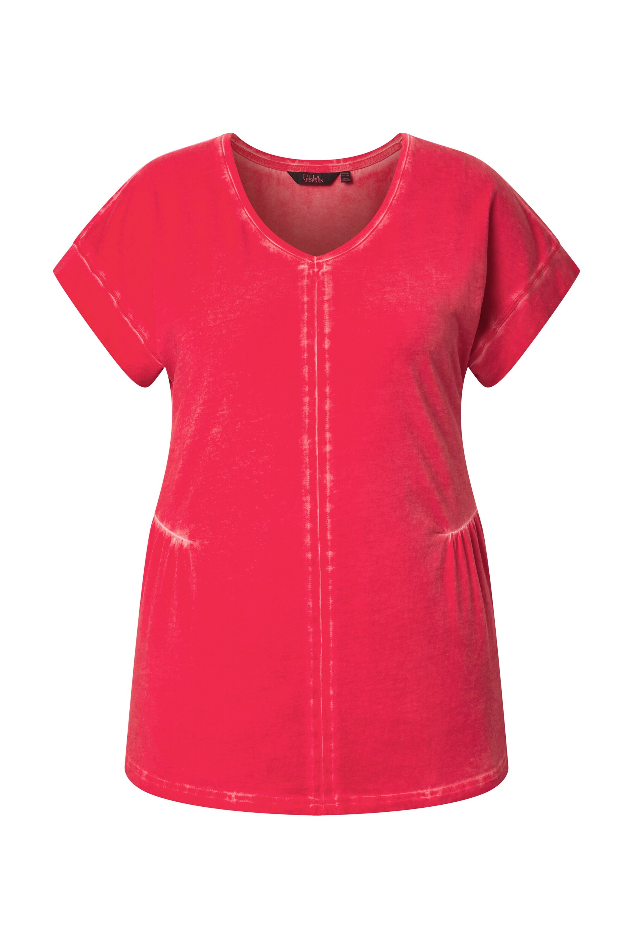 Ulla Popken Shirt in Rot: Vorderseite