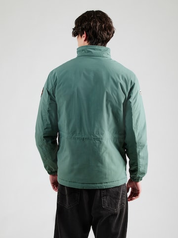 zaļš NAPAPIJRI Starpsezonu jaka 'ADEEN': no aizmugures