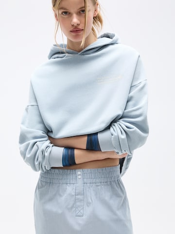 Sweat-shirt Pull&Bear en bleu