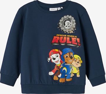 mėlyna NAME IT Megztinis be užsegimo: priekis