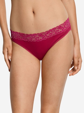 Hanro Panty ' Moments ' in Red: front