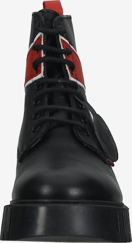 Stivaletto stringato di Kickers in nero