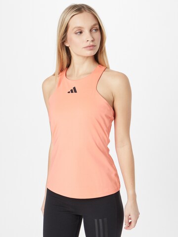 ADIDAS PERFORMANCE Sports Top in Orange: front