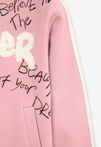 Gulliver Zip-Up Hoodie in Pink