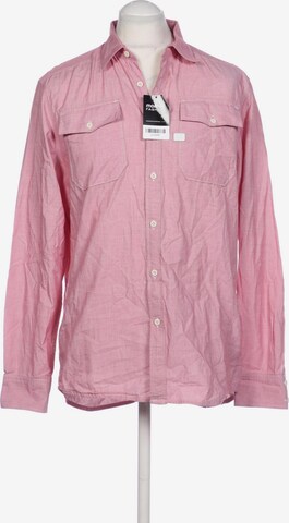 G-Star RAW Button Up Shirt in L in Pink: front