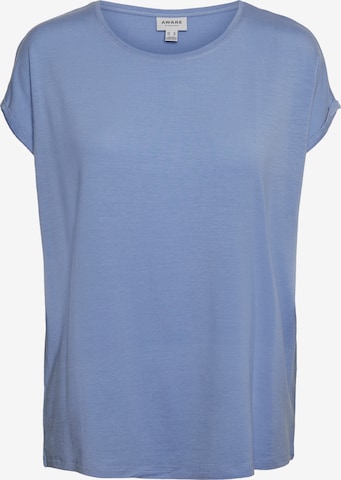 VERO MODA T-Shirt 'Ava' in Blau: predná strana
