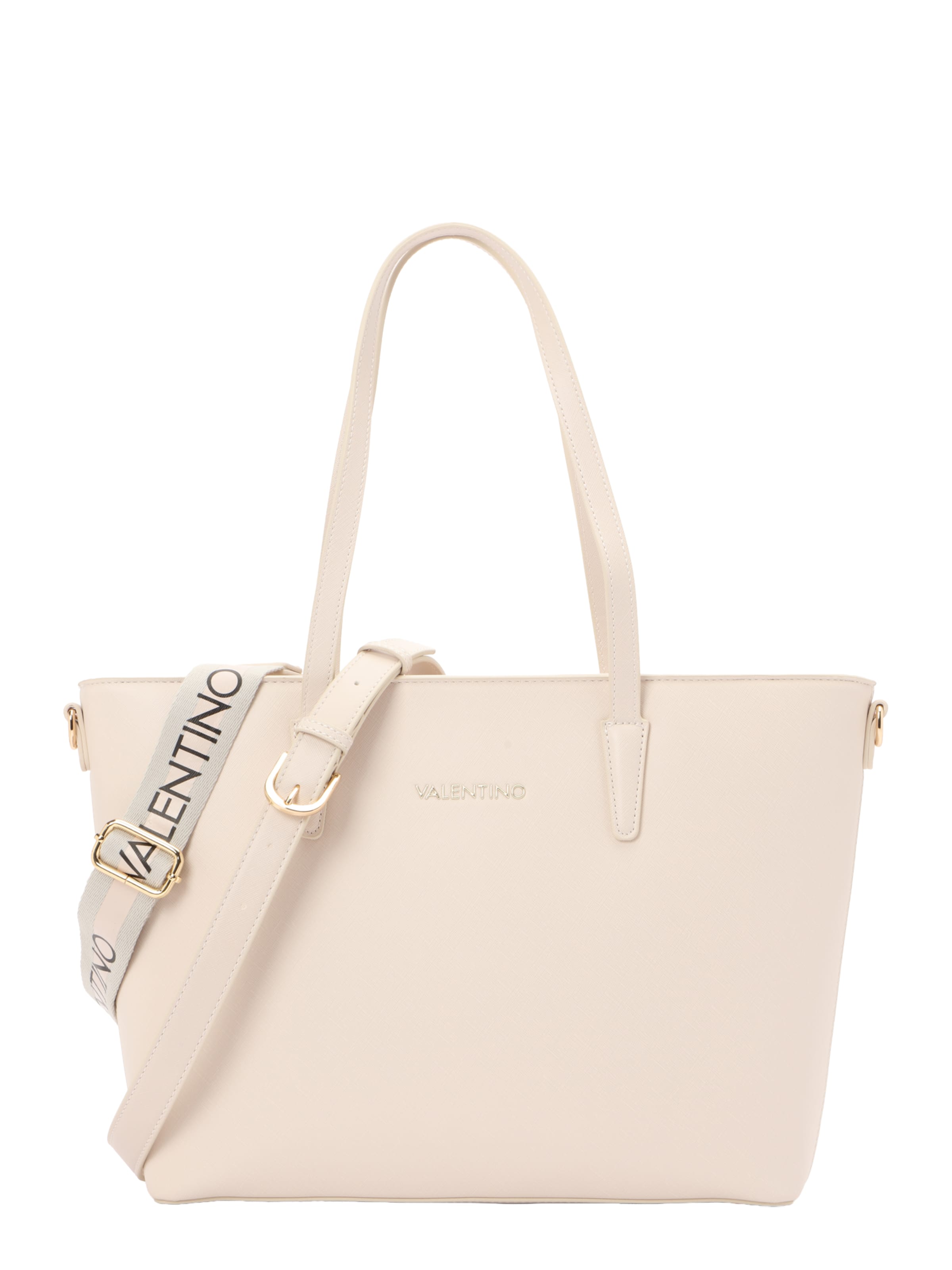 Plase de cumpărături 'Zero Re' de la VALENTINO pe bej: față