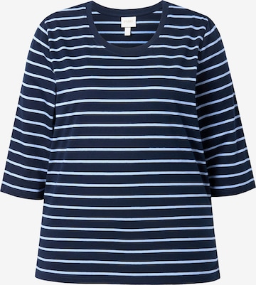 Ulla Popken Shirt in Blue: front