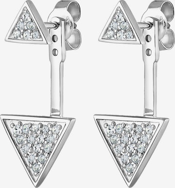 ELLI Ohrringe 'Double Studs' in Silber