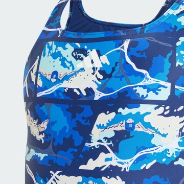 ADIDAS PERFORMANCE Athletic Swimwear in Blue