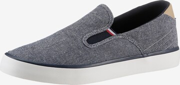 TOMMY HILFIGER Slip-Ons in Grey: front