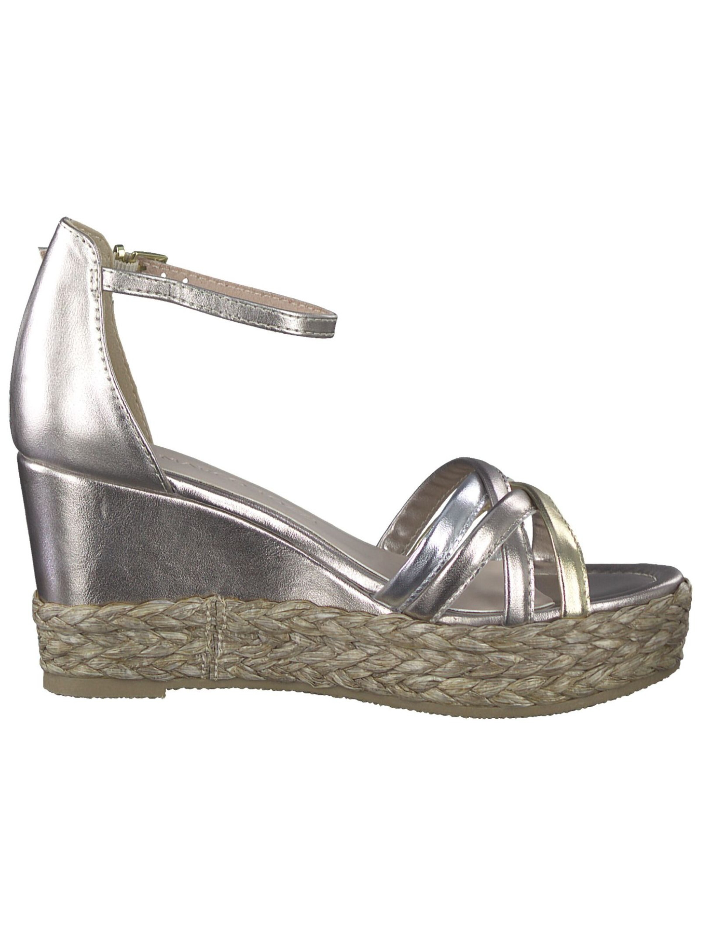 MARCO TOZZI Sandale in Silber