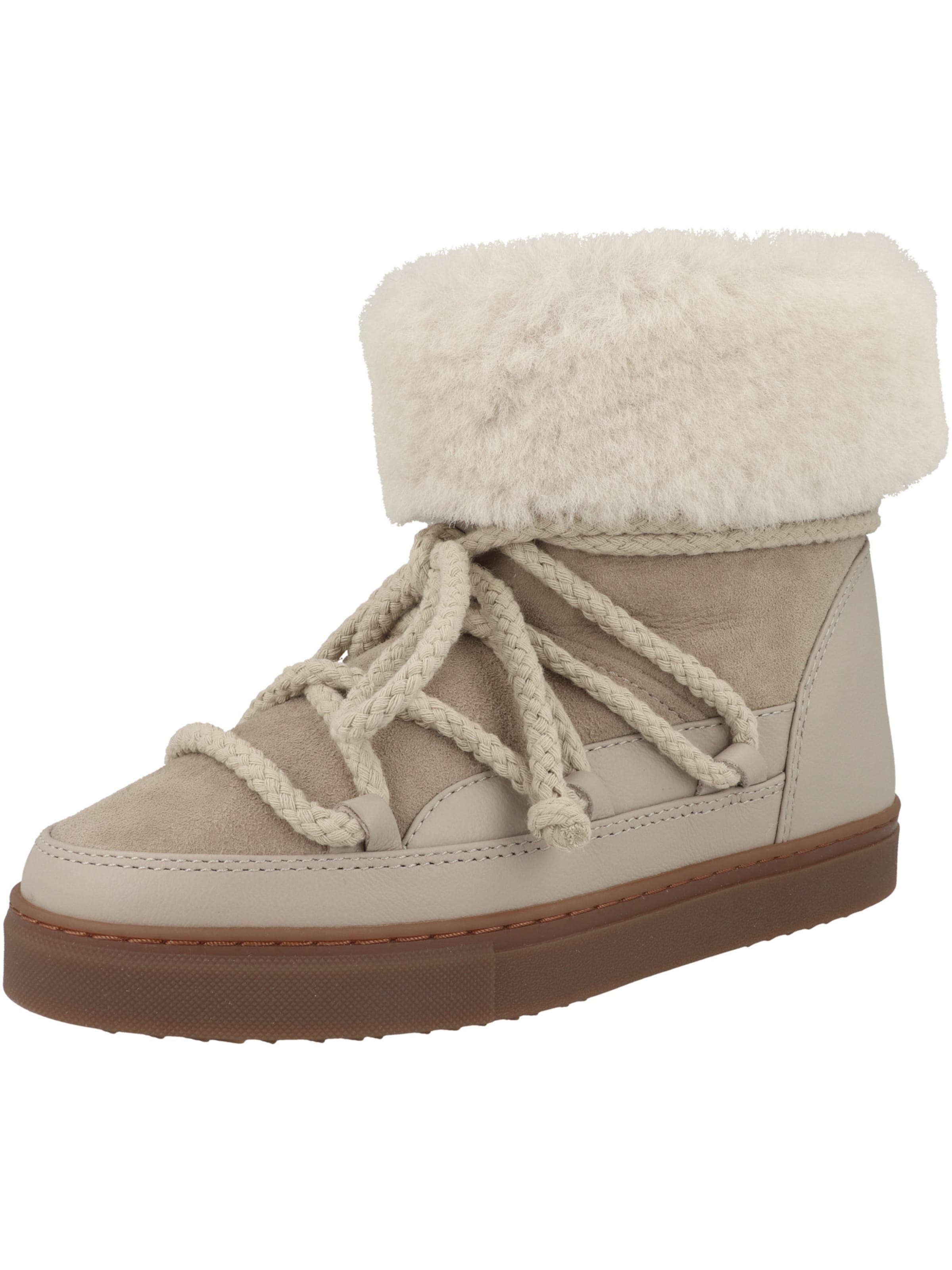 Boots da neve 'Classic' di INUIKII in beige: frontale
