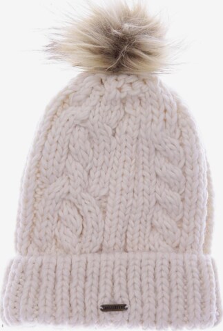 HOLLISTER Hut oder Mütze One Size in Weiß: predná strana