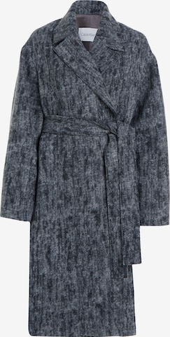 Manteau d’hiver Calvin Klein en gris : devant