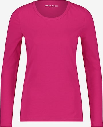 GERRY WEBER Shirt in Roze: voorkant