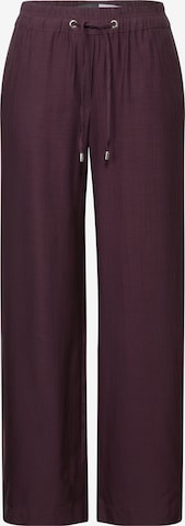 CECIL Loose fit Pants in Red: front