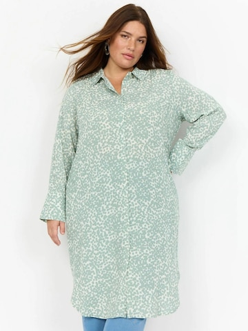 Wasabi Concept Blouse 'Sabina' in Groen: voorkant