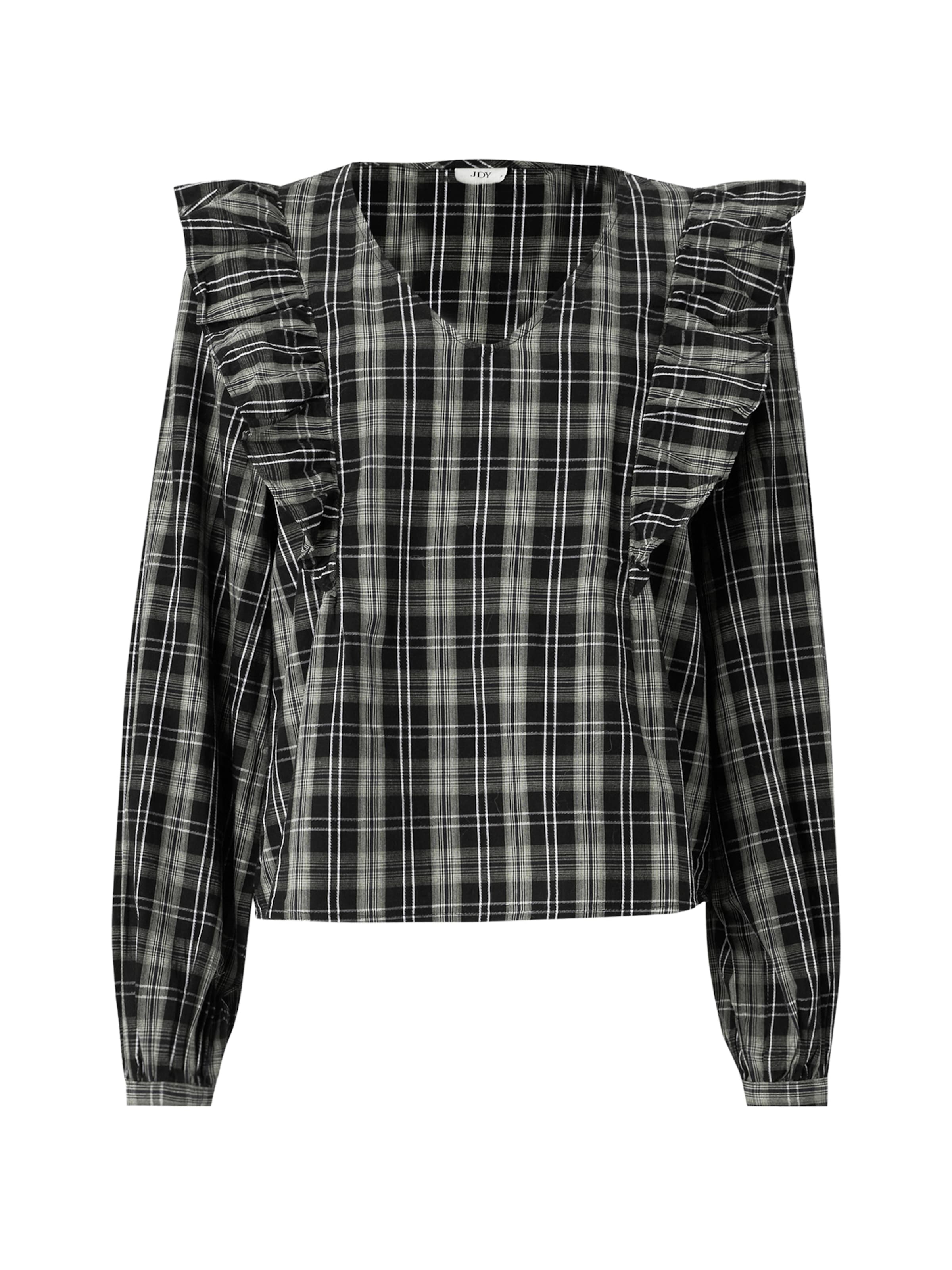 JDY Blouse 'JDYDOLLY' in Zwart: voorkant