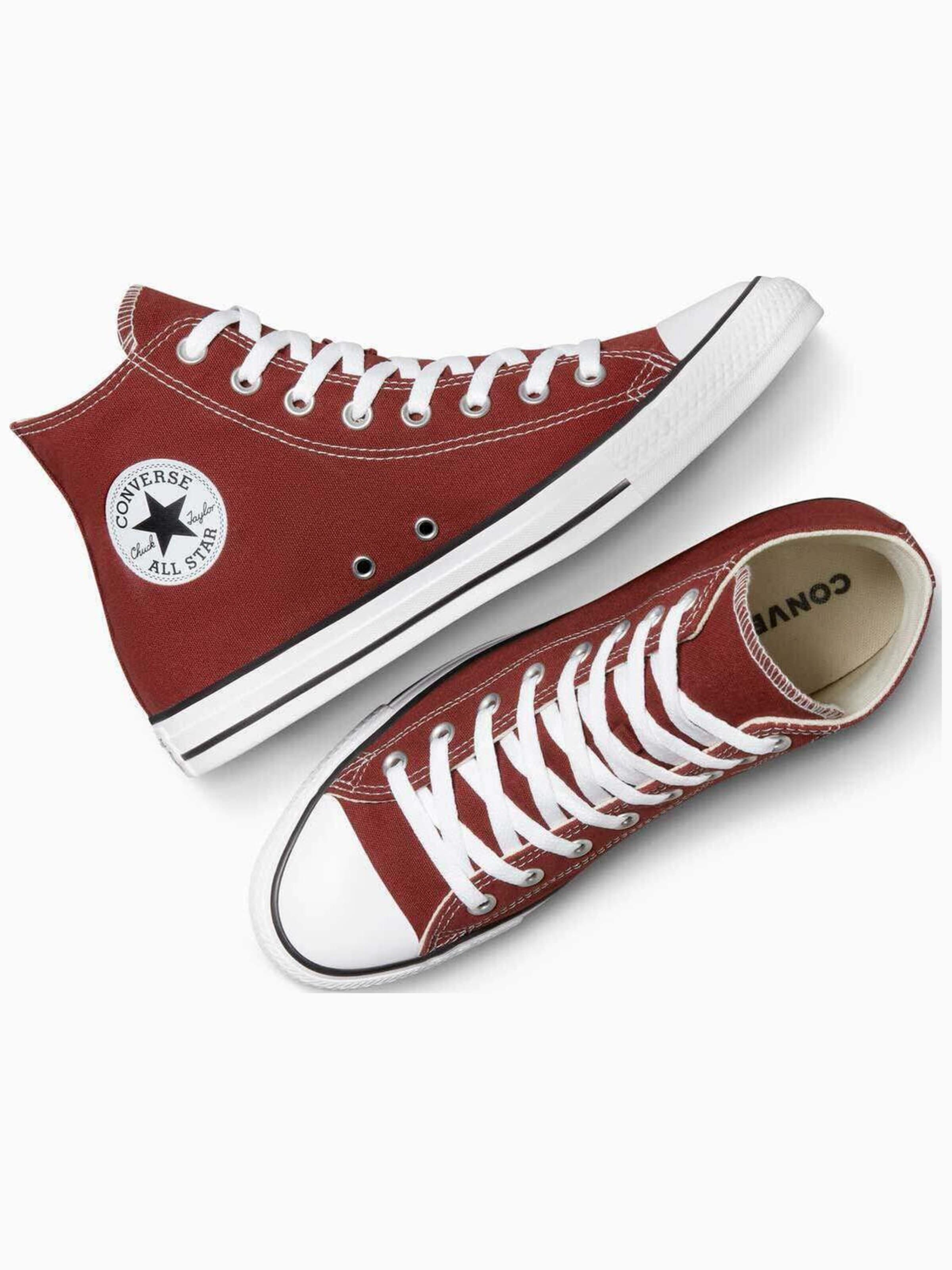 CONVERSE Sneakers hoog 'Converse Chuck Taylor All Star' in Bruin