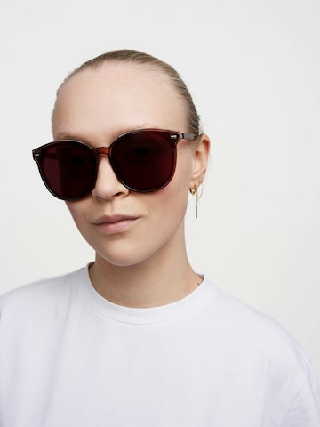 ECO Shades Sunglasses in Red: front