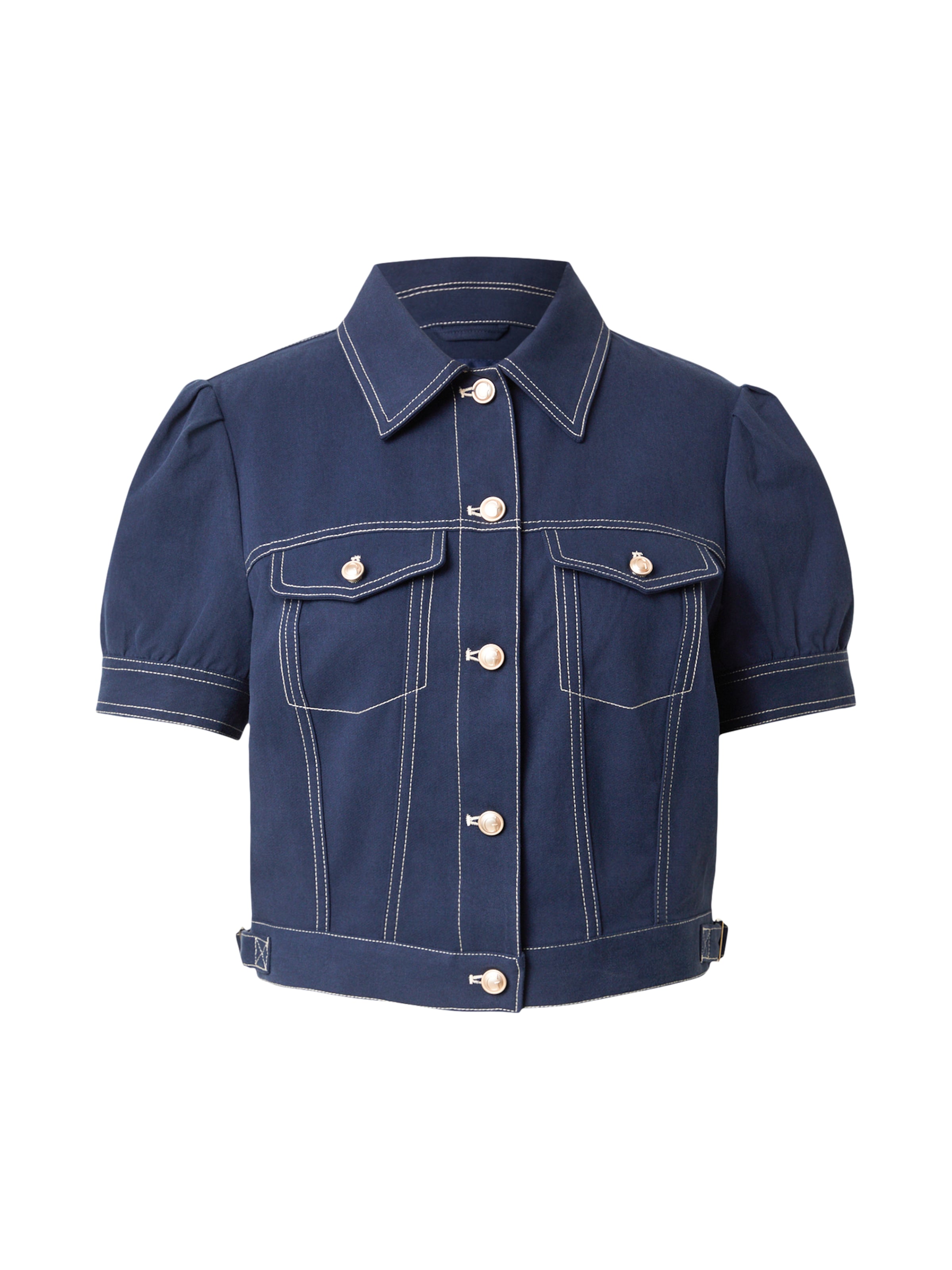 GUESS Veste mi-saison 'CORELINE' en bleu foncé, Vue avec produit