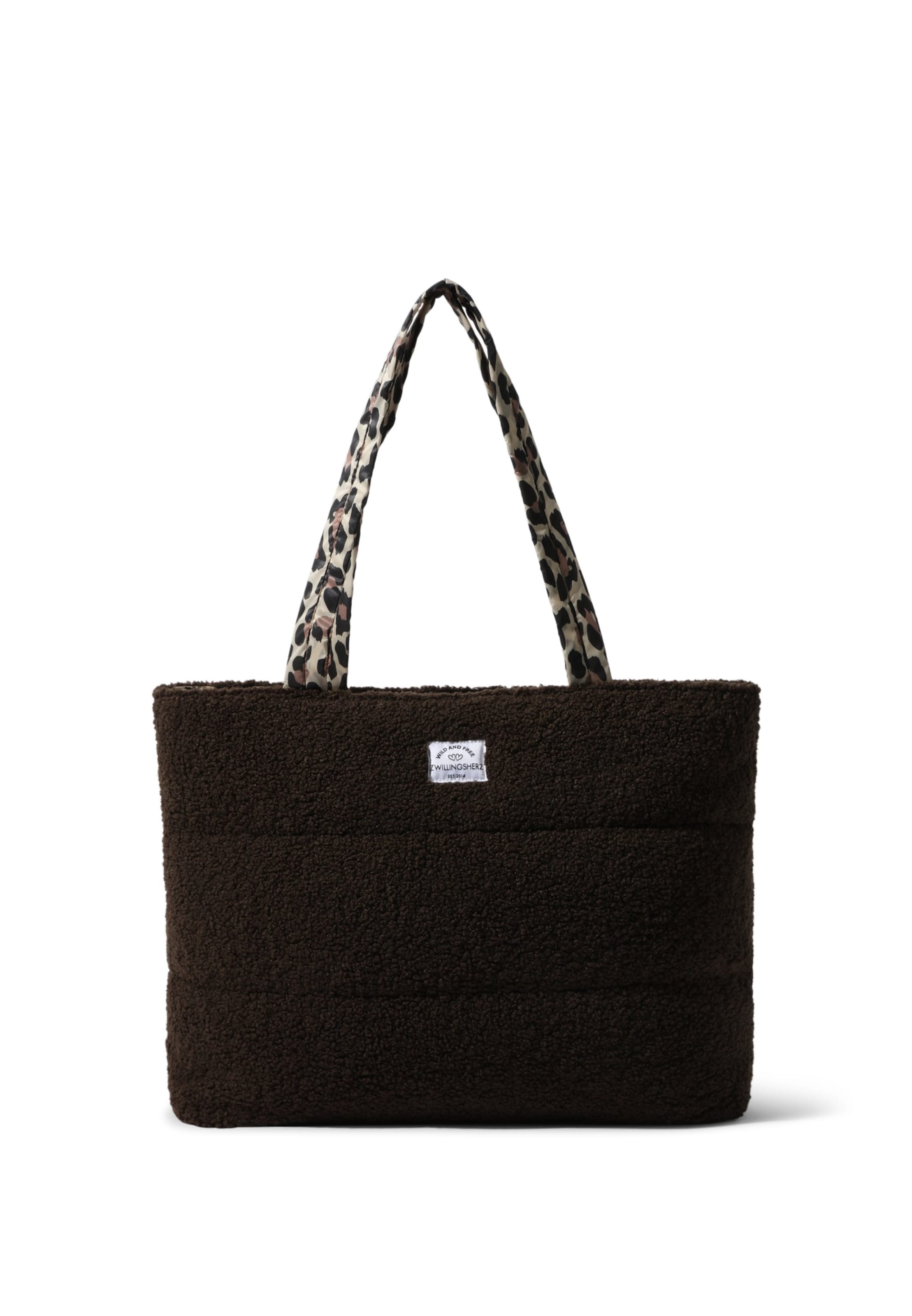 Zwillingsherz Cabas en One Size en brun foncé, Vue avec produit