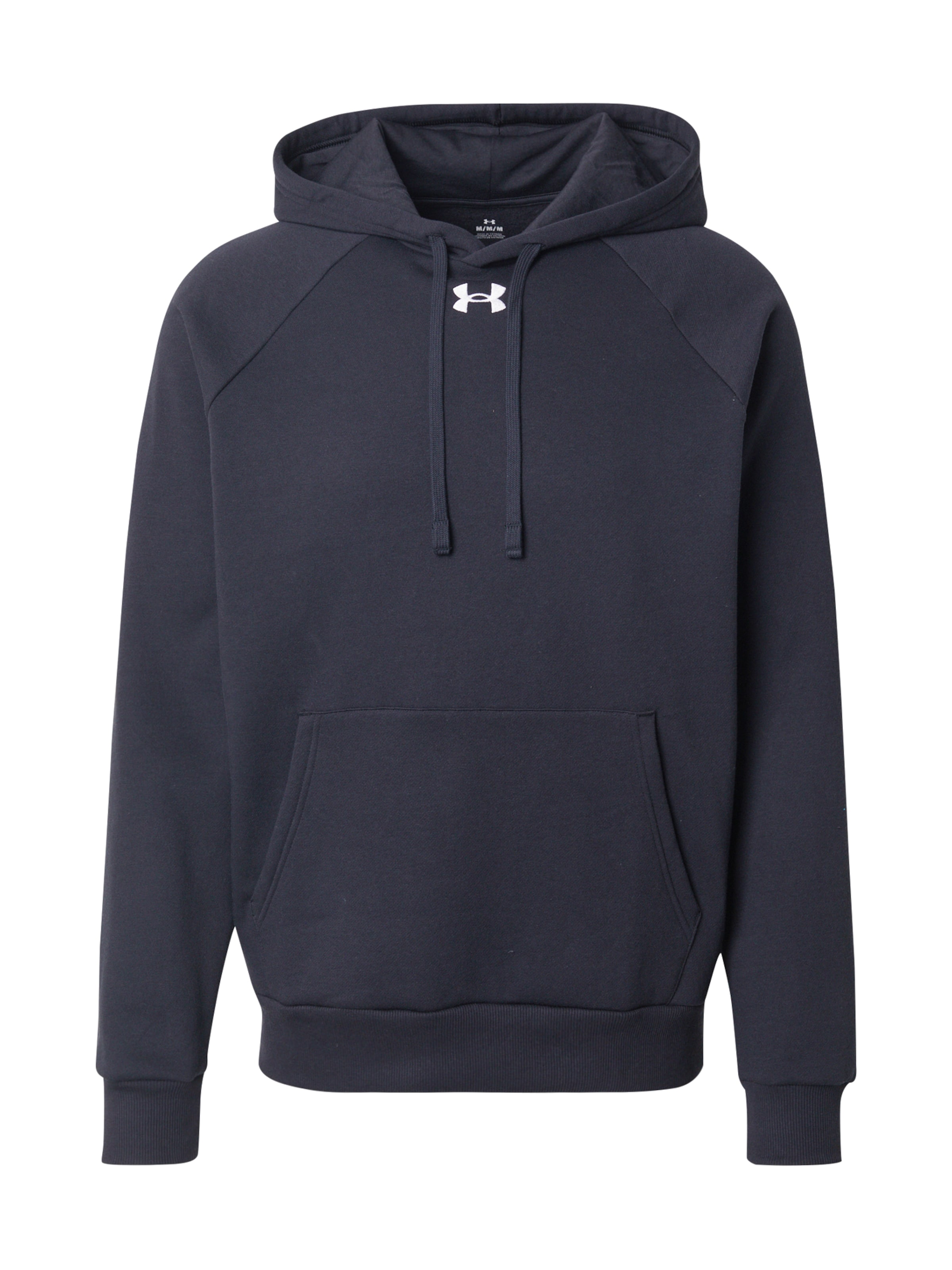 UNDER ARMOUR Sportsweatshirt in Schwarz: Vorderseite