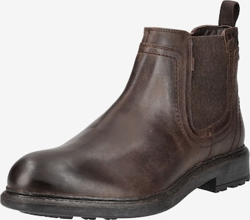 Jeep Chelsea boots in Brown: front