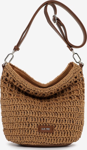 Suri Frey Skuldertaske ' SFY Marley ' i brun: forside