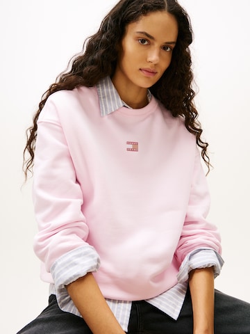 Tommy Jeans Μπλούζα φούτερ σε ροζ