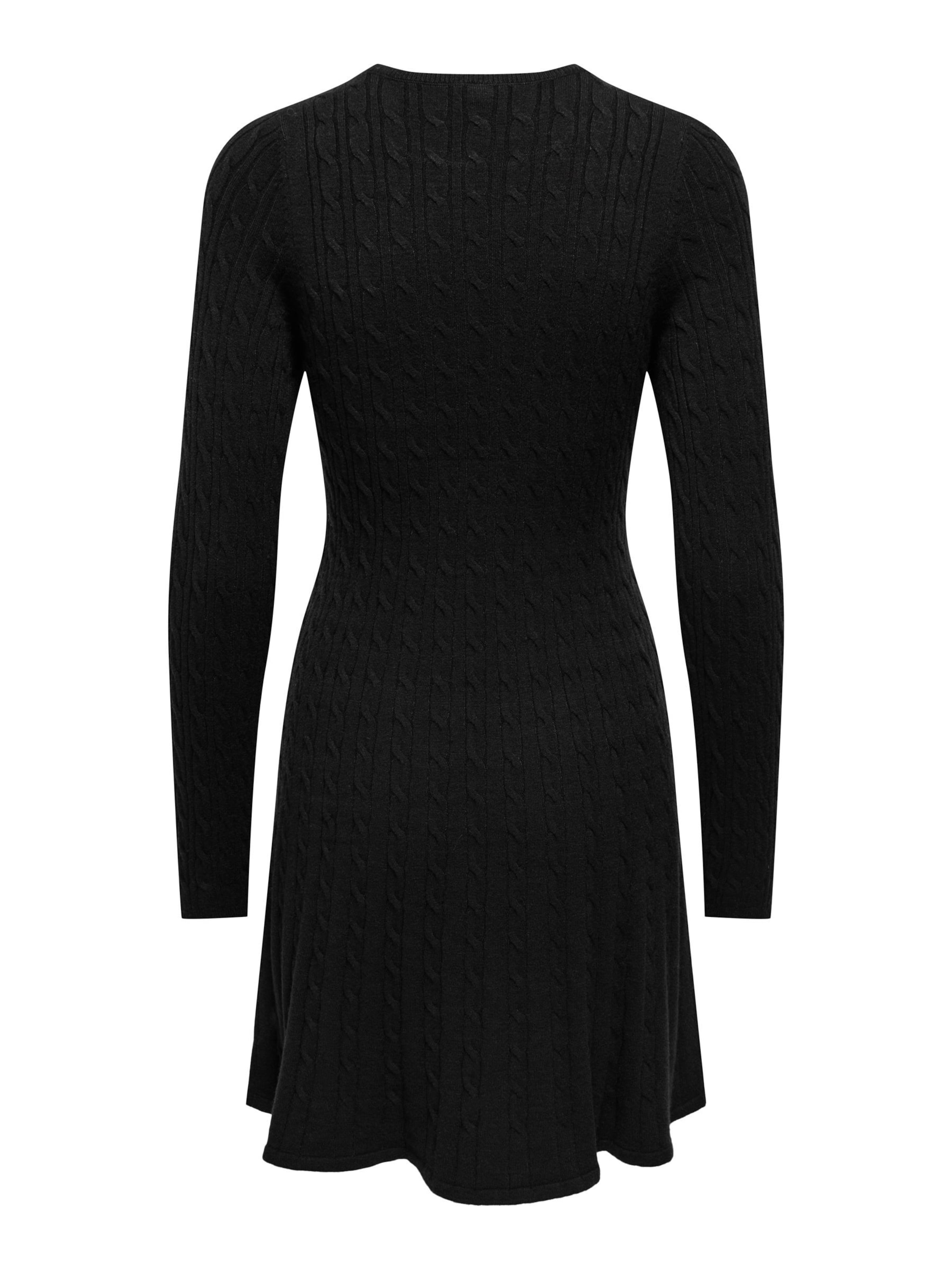 ONLY - Vestido de punto 'ONLIBI' en negro