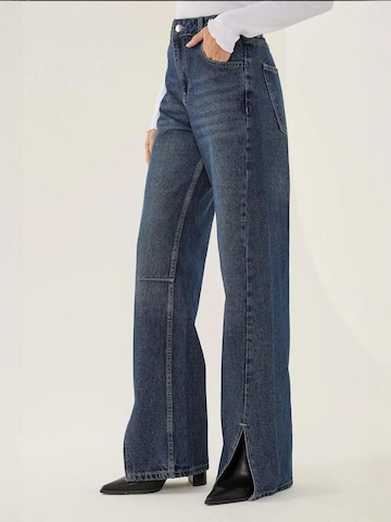 Wide leg Jeans di Hiccup in blu