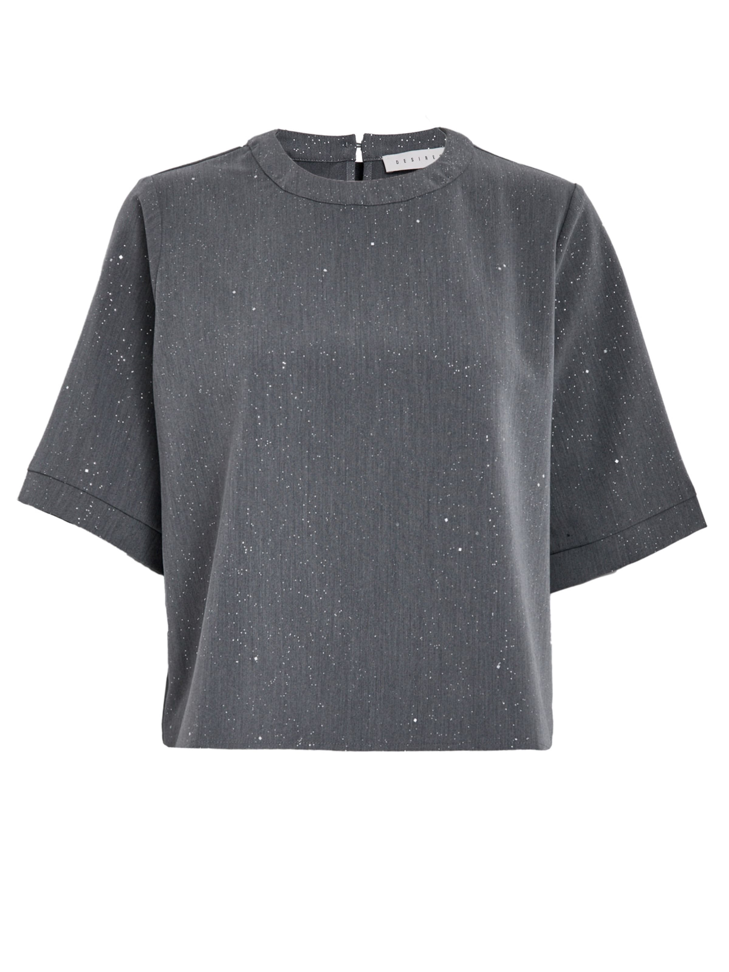 Top 'Leslie' di DESIRES in grigio: frontale