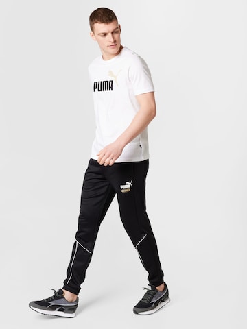 PUMA - Camiseta funcional 'Essentials' en blanco