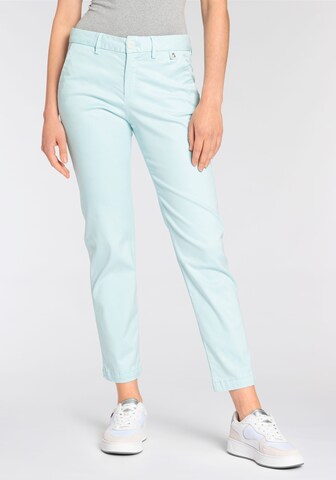 Herrlicher Slimfit Hose in Blau: Vorderseite
