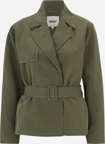 Manteau mi-saison 'CAROLINE' Only Tall en vert : devant