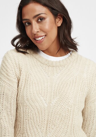 Oxmo Pullover 'Chiara' in Beige