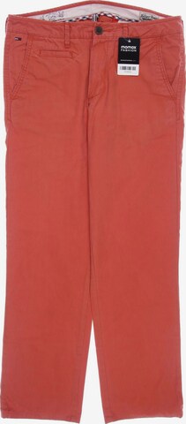 Tommy Jeans Pants in 30 in Orange: front