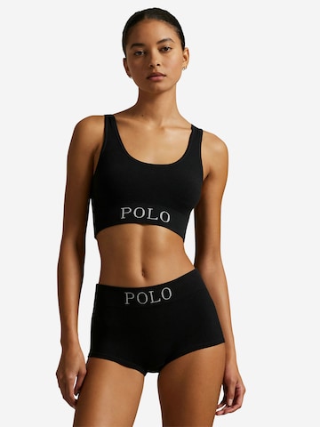 Culotte ' Ribbed Seamless ' Polo Ralph Lauren en noir : devant